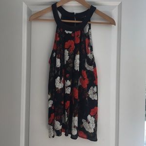 New w/o tags split back floral halter